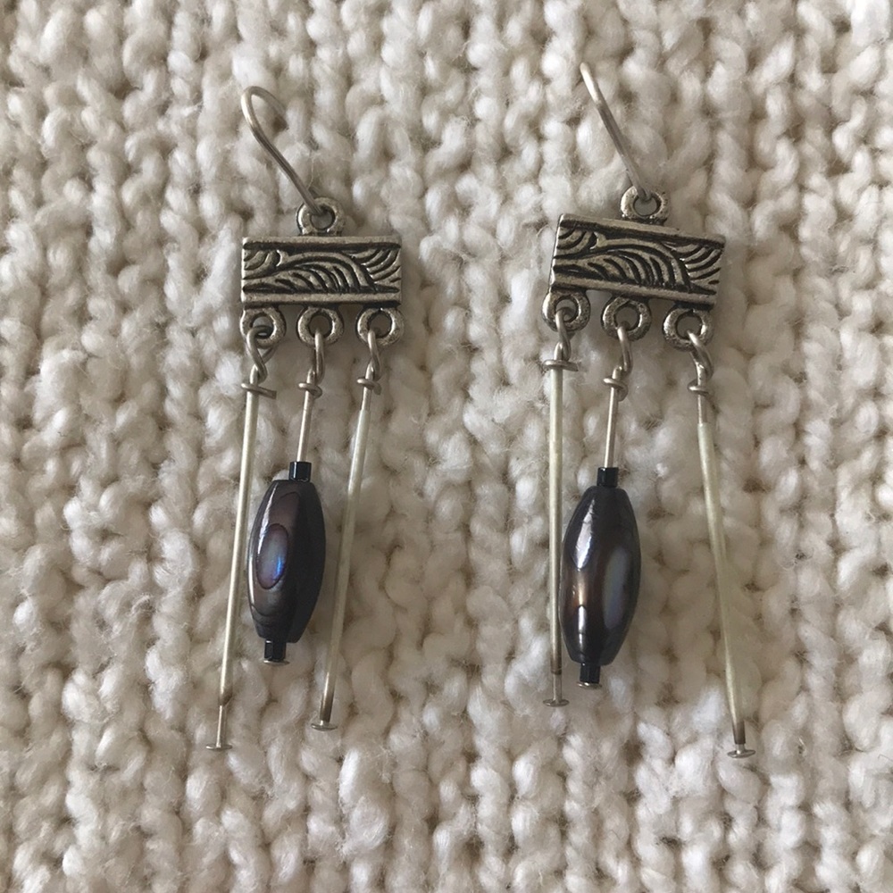 Porky Pine quill earrings